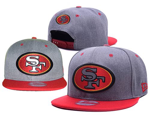 NFL San Francisco 49ers Stitched Snapback Hats 043